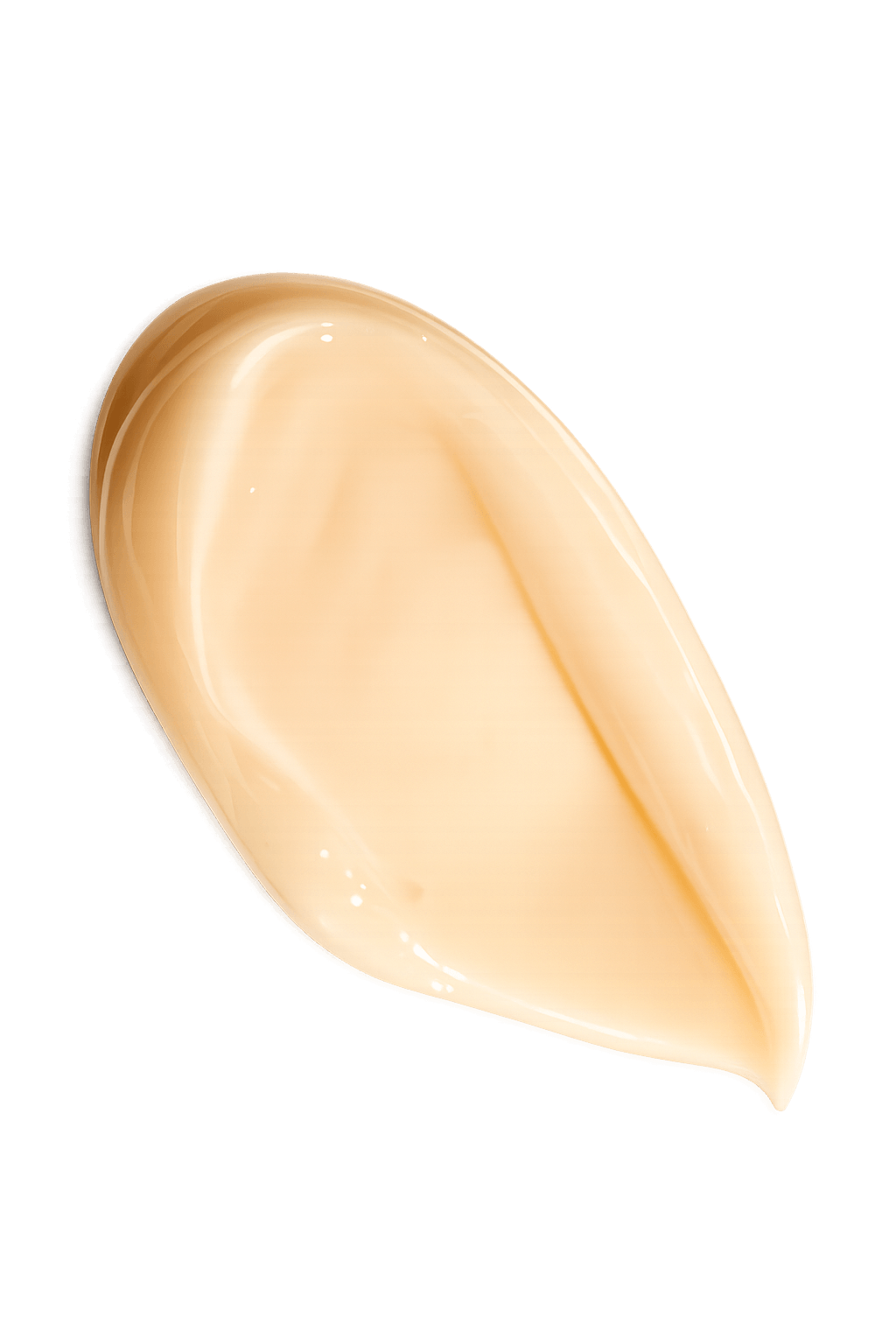 Beige cream swatch on a black background Suvera Skincare, conscious beauty