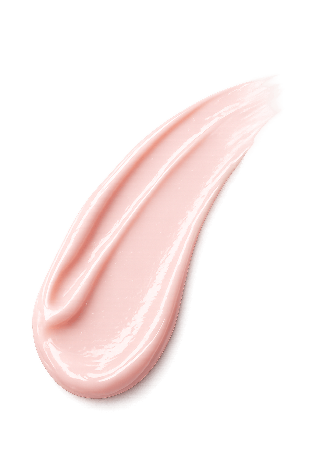 Pink cosmetic cream swatch on a black background Suvera Skincare, natural skincare