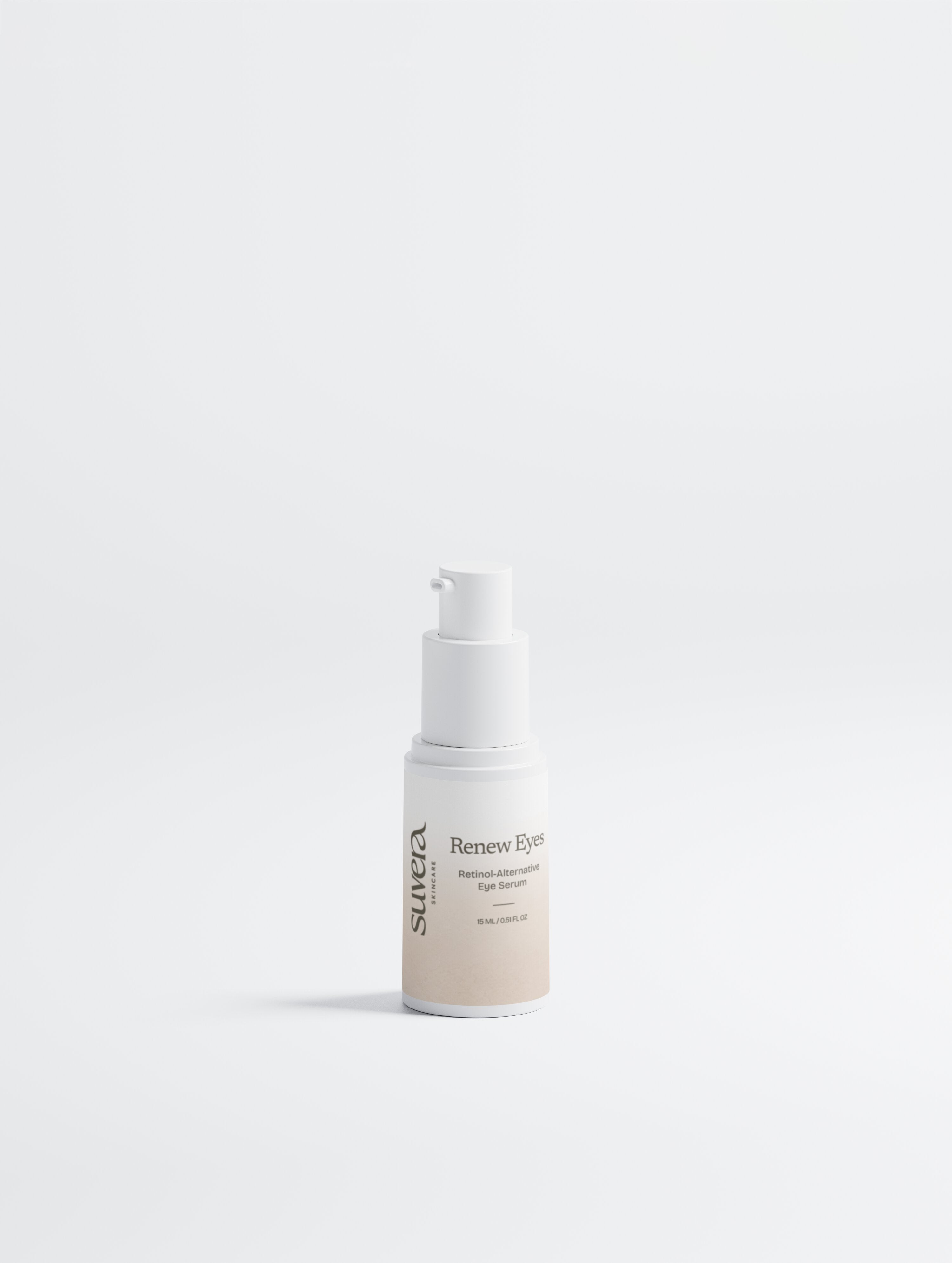 Skincare bottle labeled 'Skeuca' on a white background Suvera Skincare, natural vegan skincare